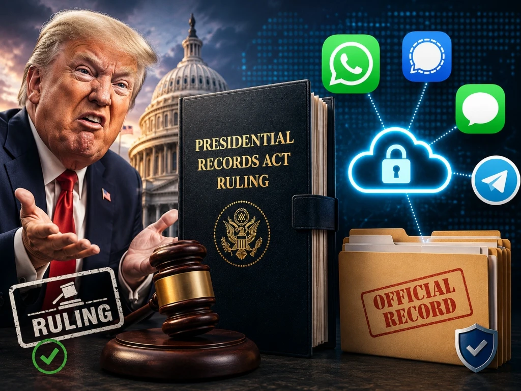Presidential Records Act Ruling compliance concept